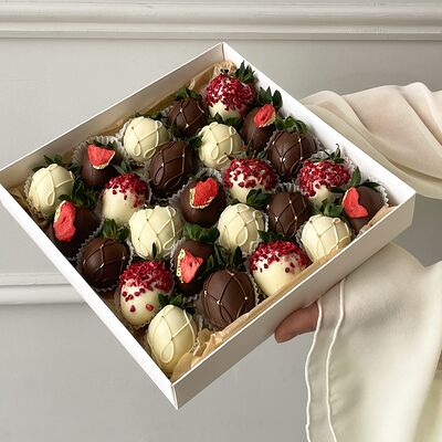 Клубничный набор Бостон большойв Клубника по цене 6990 ₽