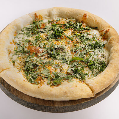 Манакиш с сыром и заатаром в Saviv по цене 1040 ₽