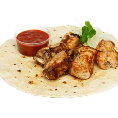 Шашлык куриный в лавашев лаваш & мясо по цене 350 ₽