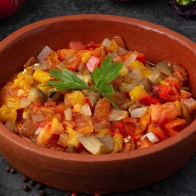 Вегетарианский салат на мангалев Шашлычный Сет по цене 710 ₽