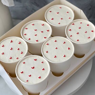 Торт в стакане, cake to go, трайфлы с вашей надписью в Elian Сhocolate по цене 3200 ₽