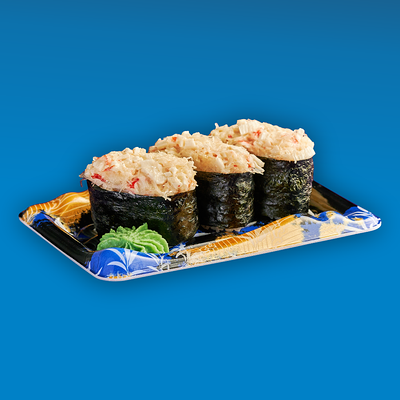 Кани гунканы (Гунканы с крабом) в Yume sushi по цене 590 ₽