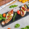 Брускетта с вялеными томатами и творожным сыром в Topfoodcafe по цене 377