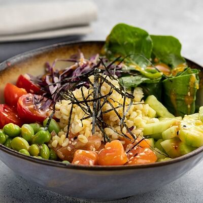 Поке с лососем в Кэрри по цене 505