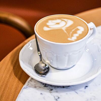 Капучино в 12 kitchen & wine по цене 300 ₽