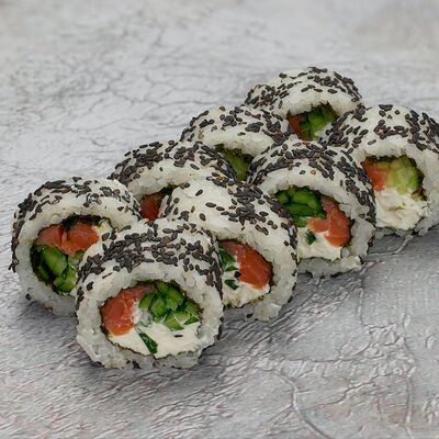 Лосось в кунжуте в 19 Лунка по цене 540 ₽