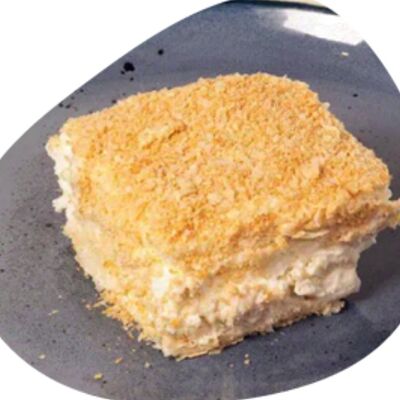 Торт слоеный с кремом Шантильи в Кофе Рам по цене 450 ₽