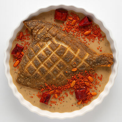 Камбала в миндальном соусе в Бибирево по цене 1200 ₽