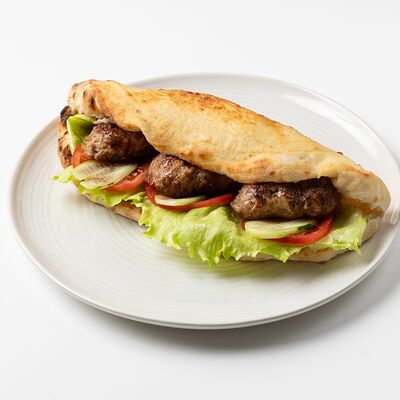 Дурум с бараньим люля в хрустящей лепешке в Кафе МилАриЯ по цене 962 ₽