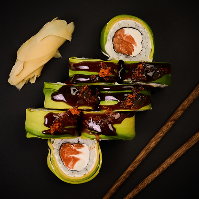 Авокадо с лососем в Кручу-Верчу! по цене 1066 ₽