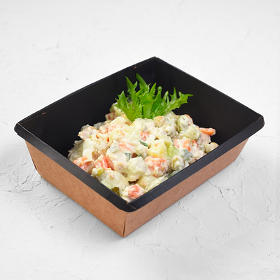 Оливье с жареным цыпленком в Гастрономист по цене 225 ₽