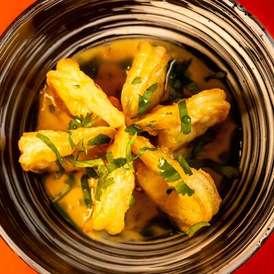 Креветки в сливочном соусе в Mexico cantina по цене 495 ₽