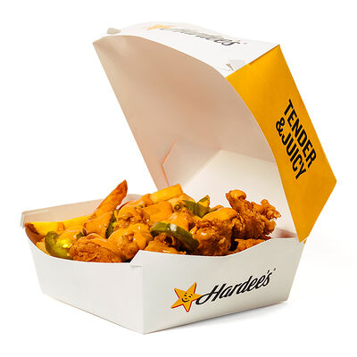 Попкорн чизи наггетсы и фри в Hardee's Moscow Mall по цене 1940 ₸