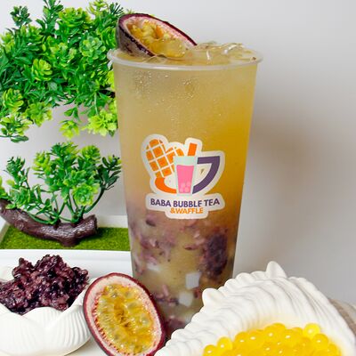 Маракуйя-рис в Baba Bubble Tea & Waffle по цене 499 ₽