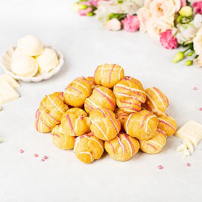 Профитроли с пломбиром пирожные в У Палыча. С пылу, с жару! по цене 511 ₽