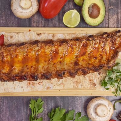 Свиные ребра на мангале в Кура-гриль по цене 529 ₽