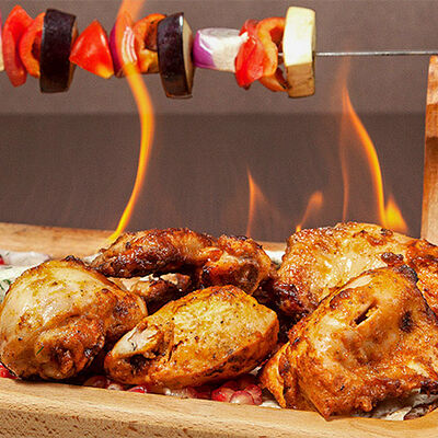 Шашлык Ассорти из курицы в Гриль Мания по цене 735 ₽