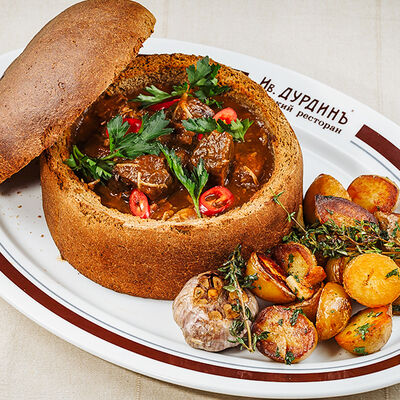 Жаркое из трех видов мяса в Ив.Дурдинъ по цене 640