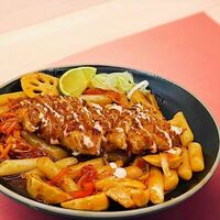 Токпокки с курицей Кацу в Лапша и Утки