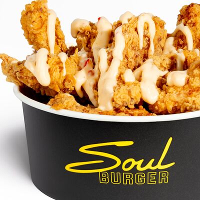 Куриные стрипсы в Soul Burger по цене 510 ₽