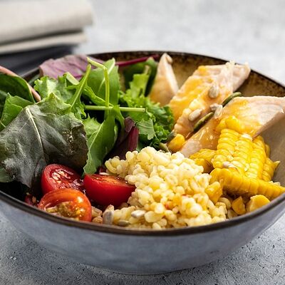 Боул с индейкой в Кэрри по цене 350