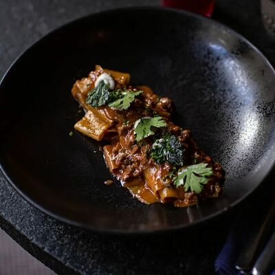 Домашние папарделле с уткой в Dante kitchen+bar по цене 710 ₽