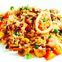 Тепаньяки с морепродуктами в Master sushi