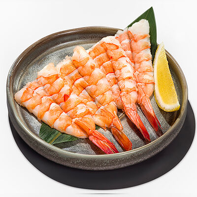 Сашими из креветок в Вкус и лосось по цене 640 ₽