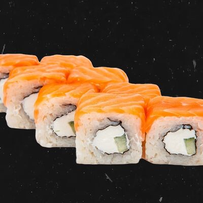 Филадельфия с огурцом в Monkey Sushi по цене 550 ₽