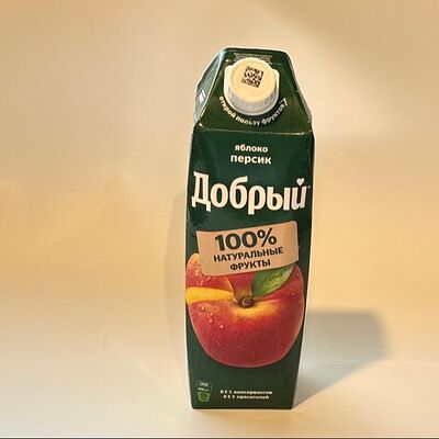 Сок Добрый Персик в Room-cafe по цене 490 ₽