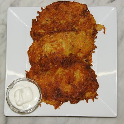 Картофельные драники в Халяль по цене 200 ₽