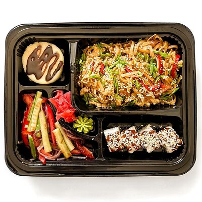 Бенто ланч №1 в Хоббит Экспресс по цене 870 ₽