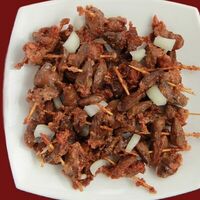 №15А Шашлычки из куриных сердец в Китаечка