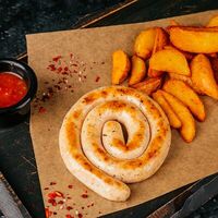 Куриные колбаски с дольками в Zames
