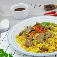Жареный рис с говядиной в ASIA FOOD-Вьетнамская Кухня