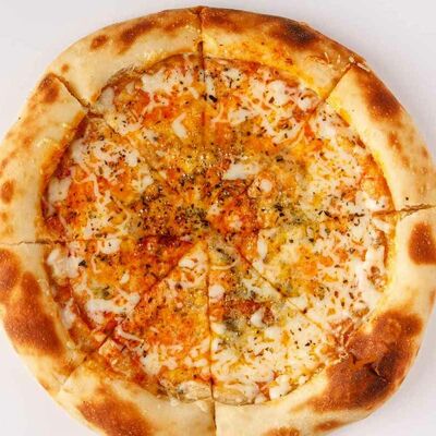 Пицца Четыре сыра на пышном тесте в Перчини на огне по цене 359