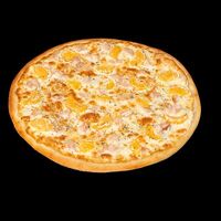 С копченой курицей и мандаринами в Жиглафф еда