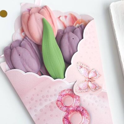 Набор тюльпанов из шоколадав Tortterry по цене 550