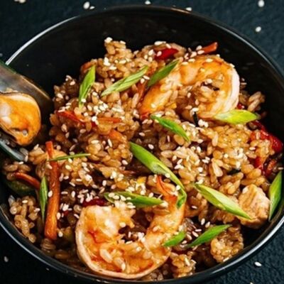 Тяхан с морепродуктами в Жара по цене 420 ₽