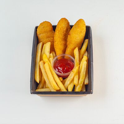 Ланчбокс с куриными стрипсами в СитиФокс по цене 439 ₽