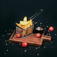 Картофель по-деревенски в Жарим мясо