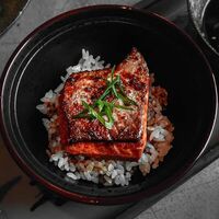 Лосось терияки в Kazoku