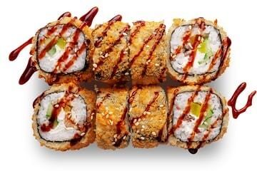 Унаги Темпура, 320 гр в Империя Ролл по цене 560 ₽