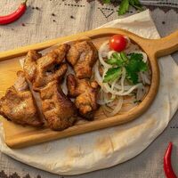 Шашлык из свиной мякоти в Интер-Сити