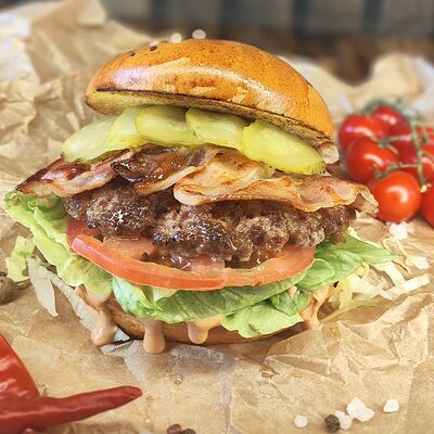 Бургер Наф-наф в Биг Хот-дог по цене 600 ₽