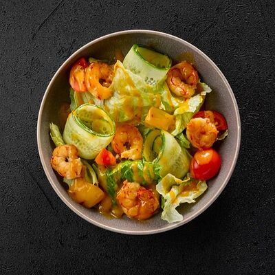Салат с манго и креветками в Stories по цене 599 ₽