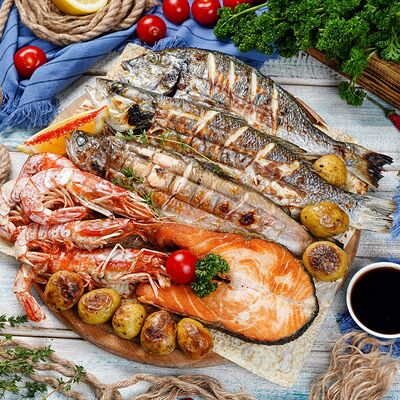 Рыба на углях в Ананури по цене 11200 ₽