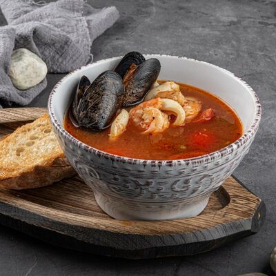 Суп с морепродуктами в Duran Bar & Grill по цене 315