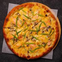 С лососем и грибами Мини пицца 300гр в Kitchen lab