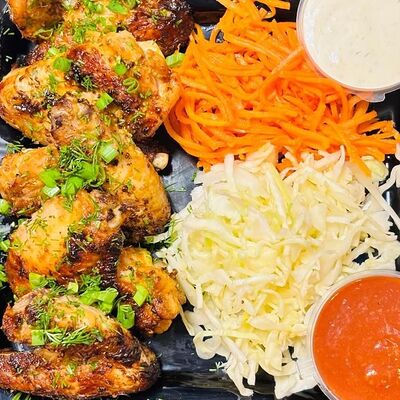 4 куриных крылышкав ГИГАНТ по цене 510 ₽